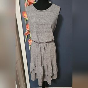 Lane Bryant Knit Ruffle Hem Tank Dress Plus Size 18/20